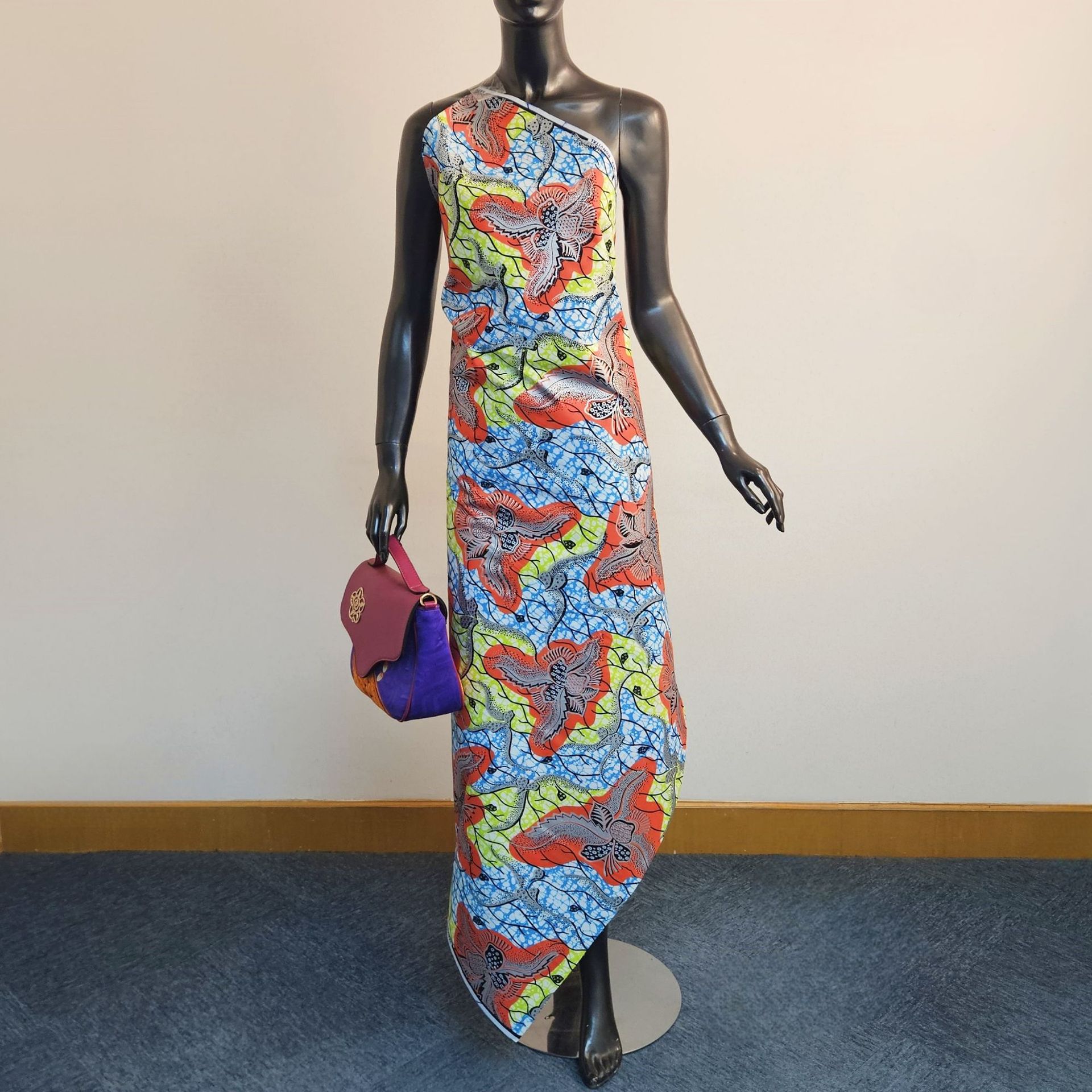 Sewing Batik - 6 ярдов длинная многоцветная хлопковая восковая