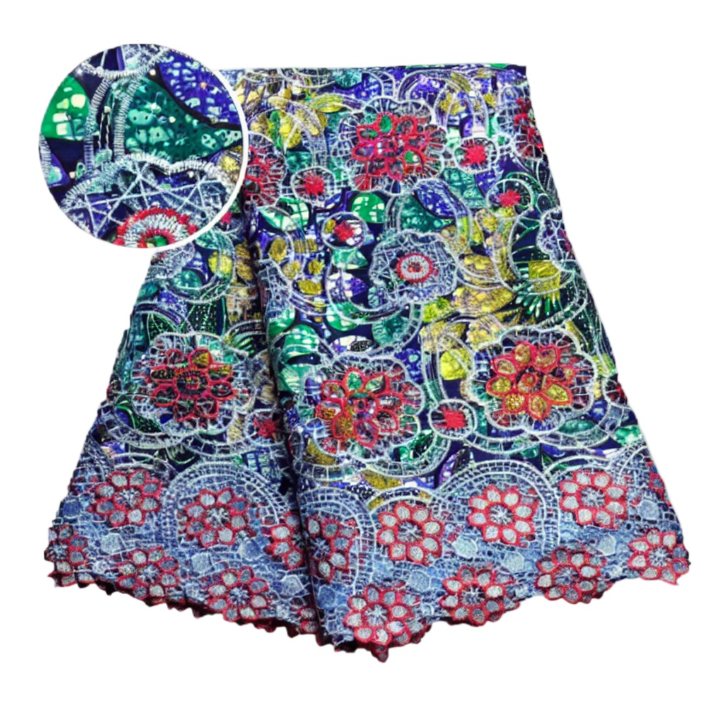 Sewing Batik - 100% хлопковая африканская ткань с блестящим