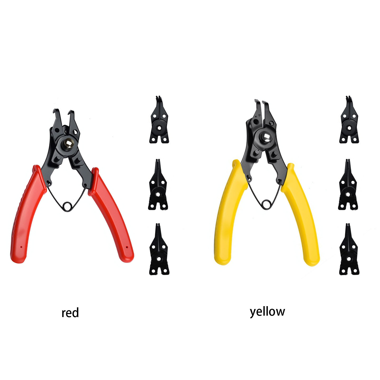 Snap Button Plier - Многофункциональные плоскогубцы для стопорных колец 4-в-1