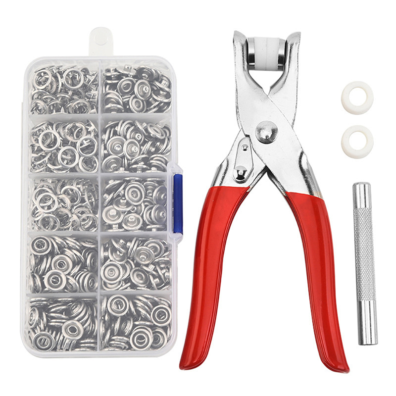 Snap Button Plier - Новый набор застежек-кнопок с инструментом для