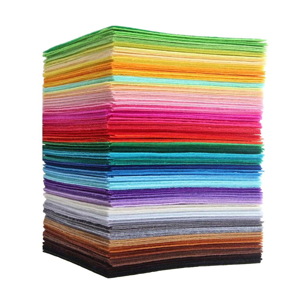 Is Sewing Textile Art - 40 шт. разноцветных листов нетканой ткани
