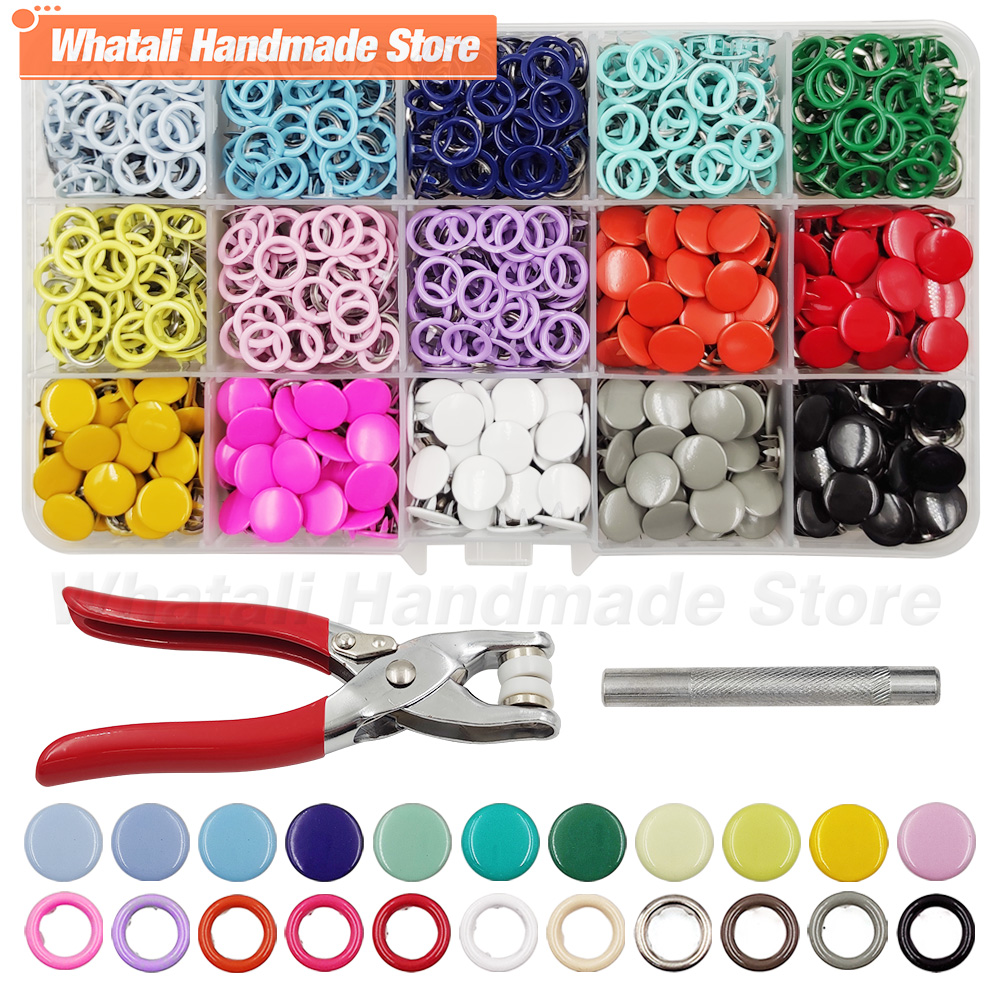 Snap Button Plier - 9,5 мм металлические зубчатые застежки с