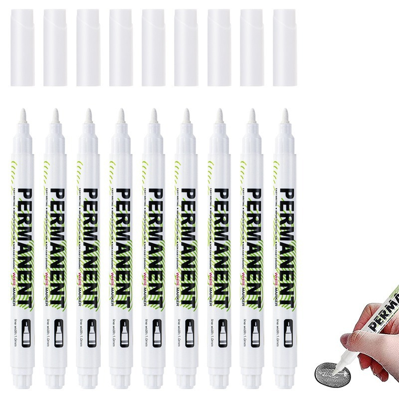 Набор белых маркеров (1/5/20 ш – обзор и цена Fabric Marking Pen