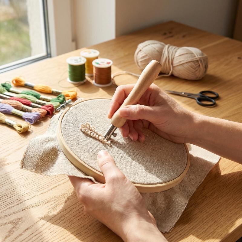 Простой набор для вышивки игло – обзор и цена Is Sewing Textile Art