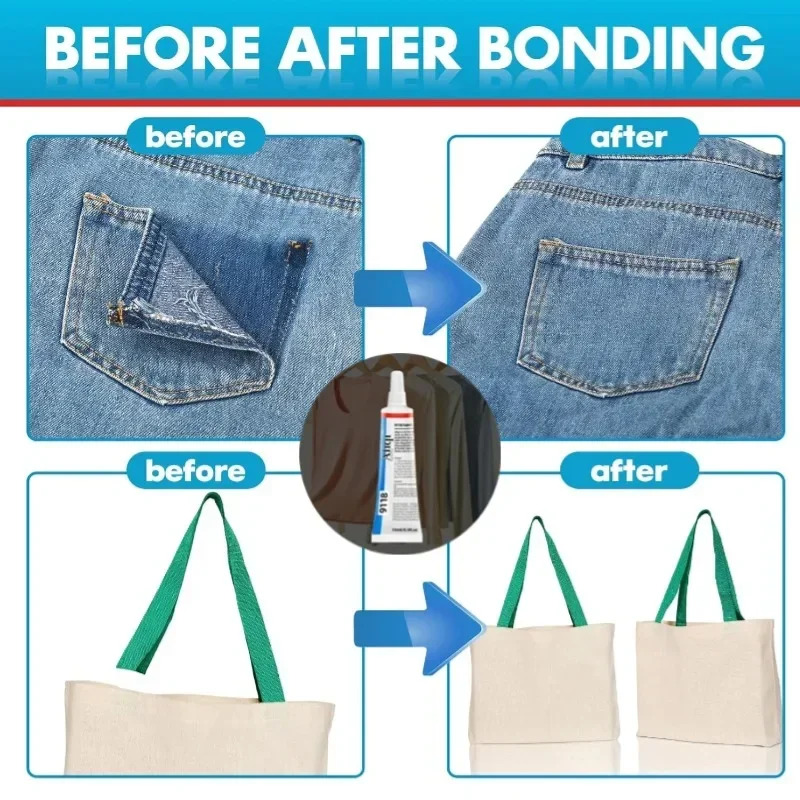 Многоцелевой клей для ткани –  – обзор и цена Sewing Repair