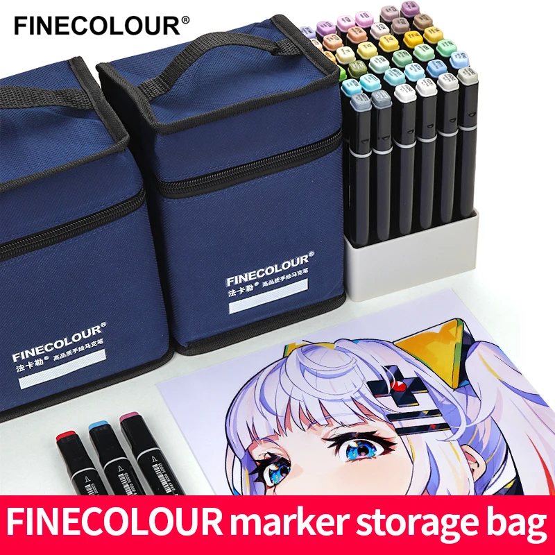 Сумка для маркеров FINECOLOUR  – обзор и цена Fabric Marking Pen