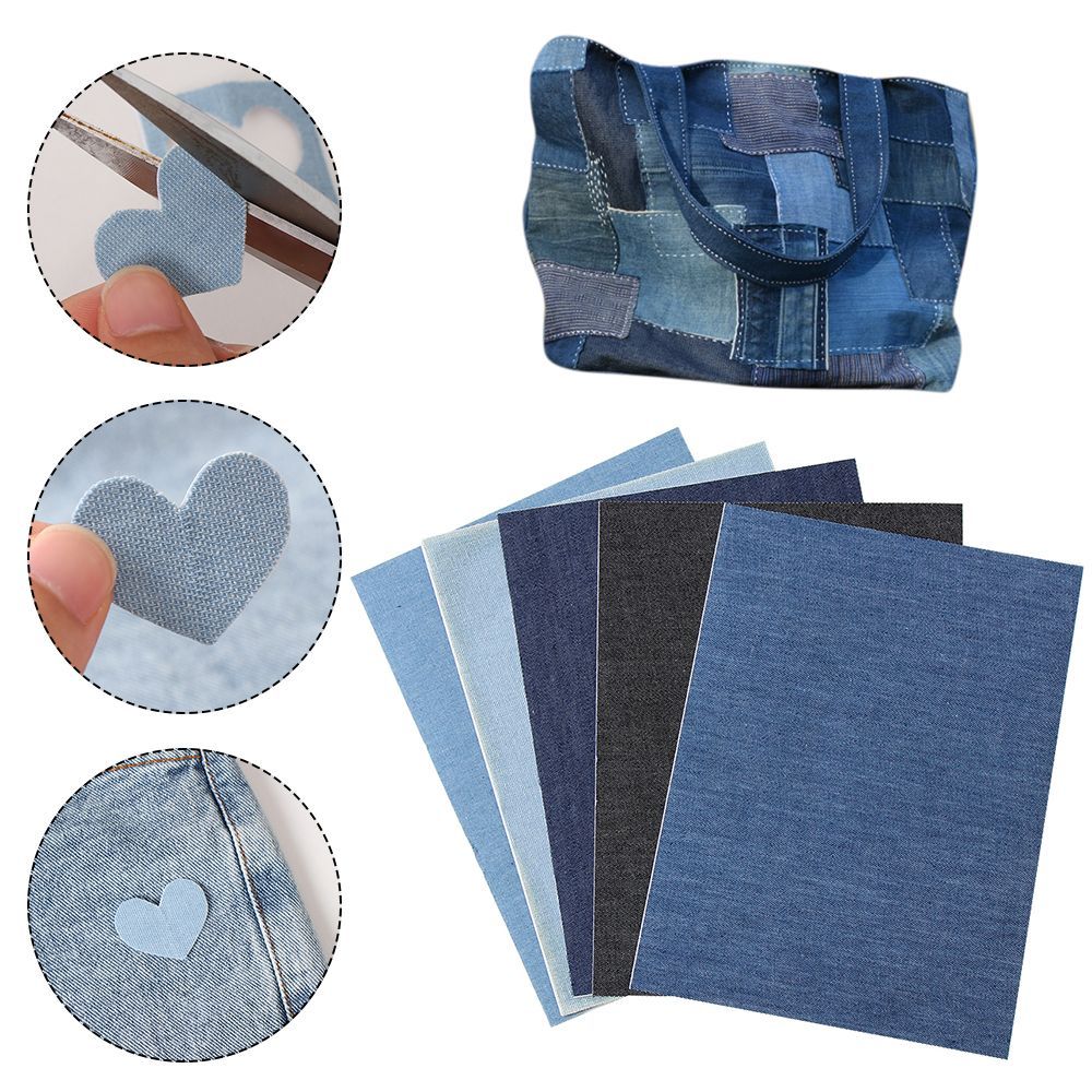 Джинсовые нашивки для ремонта  – обзор и цена Sewing Repair