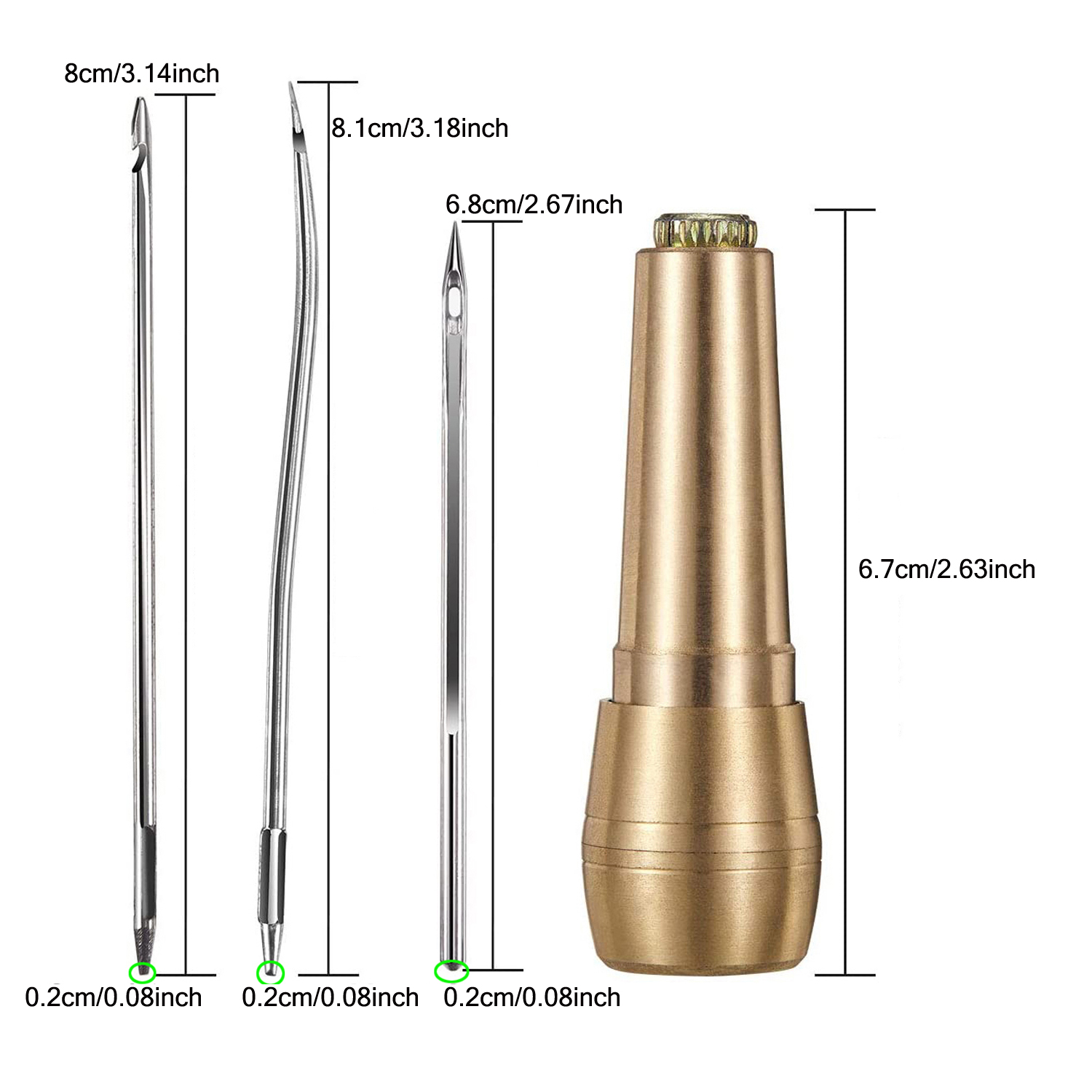 Набор для шитья кожи, игла для – обзор и цена Textile Sewing Kit