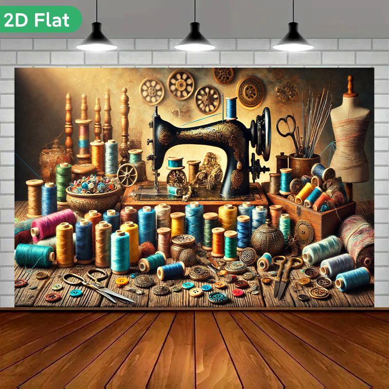 Винтажный ретро-настенный гобе – обзор и цена Is Sewing Textile Art