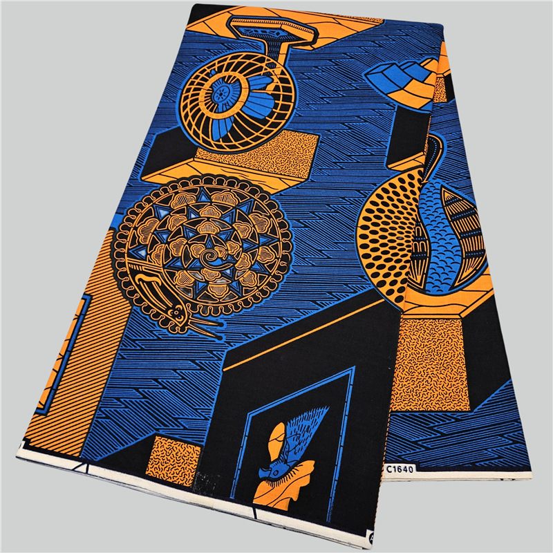 Синяя хлопковая африканская во – обзор и цена Sewing Batik